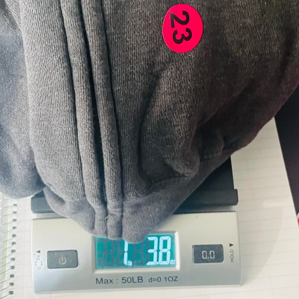 Retro Texas Longhorns Men’s Large Gray Full Zip Hoodie Majestic Section 101 NCAA - Picture 5 of 5